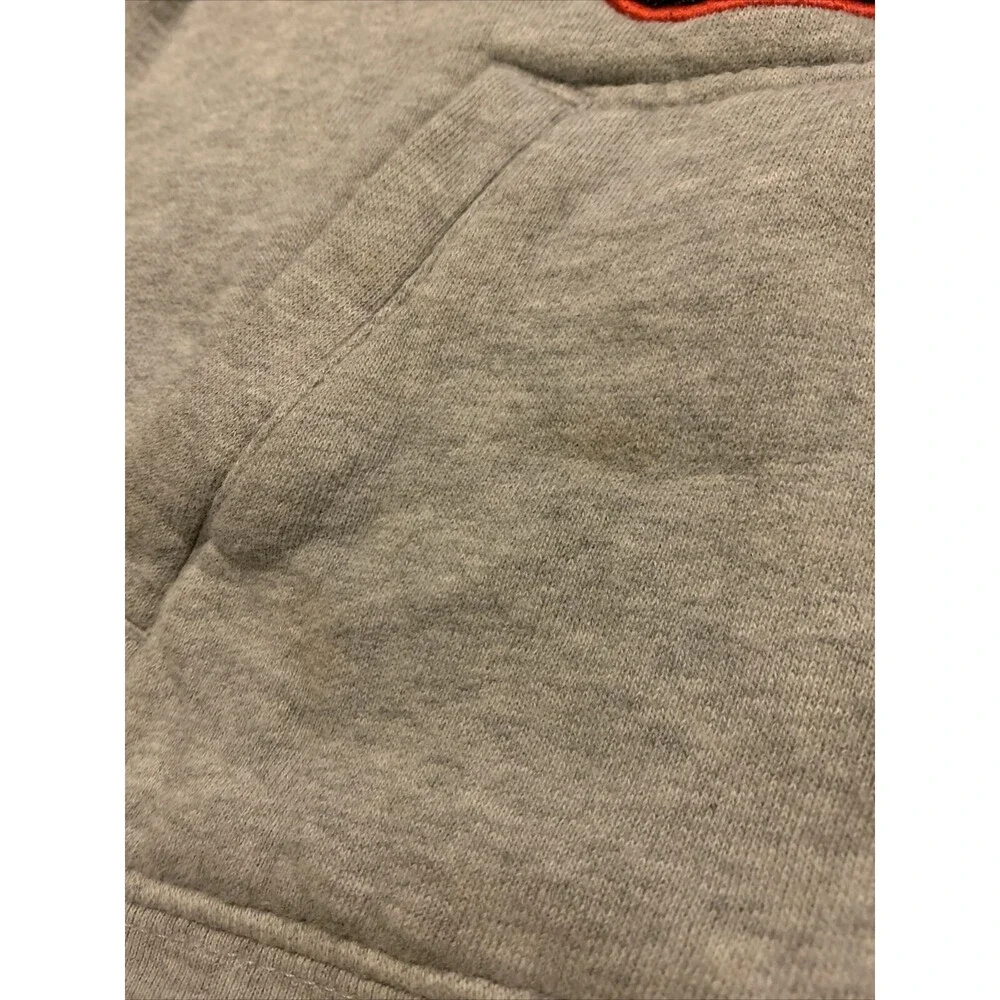 Adidas Boys Athletic Hoodie Sweatshirt Pullover Size 5 Multi-Color